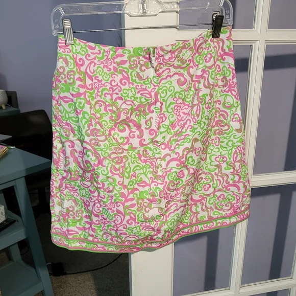 Vintage Lilly Pulitzer skirt 4 - Picture 3 of 7